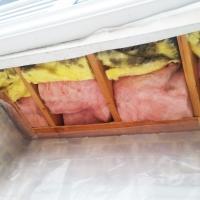 cantilever plywood is been removed to clean up fiberglass and insulate with Spray Foam_thumbnail Spray Foam Insulation | Home Insulation | New York NY